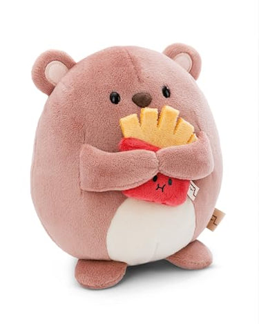 NICI MYMOCHI Kuscheltier Hund Hiro 27cm mit Bubble Tea beige - Stofftier aus weichem Plüsch, niedliches Plüschtier zum Kuscheln und Spielen, für Kinder & Erwachsene, tolle Geschenkidee - 61158 im Sale